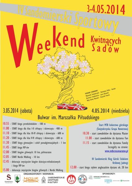 Sandomierski Sportowy Weekend Kwitnących Sadów