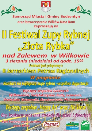 II Festiwal Zupy Rybnej &#8220;Złota Rybka&#8221; w Wilkowie