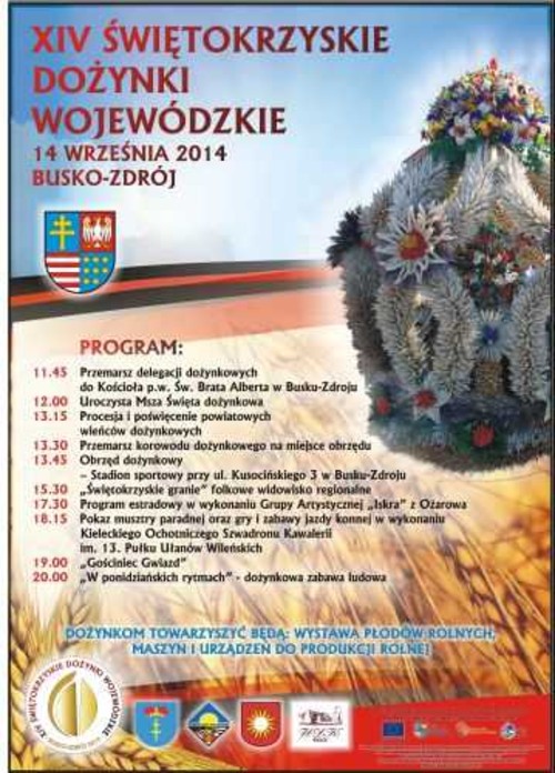 XIV Świętokrzyskie Dożynki Wojewódzkie w Busku – Zdroju