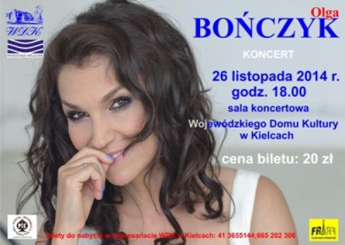 Koncert Olgi Bończyk w WDK