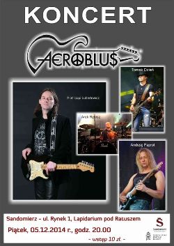 Koncert zespołu „Aeroblus” w Sandomierzu