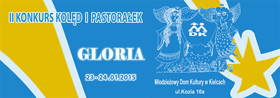 Konkurs Kolęd i Pastorałek &#8220;GLORIA&#8221;