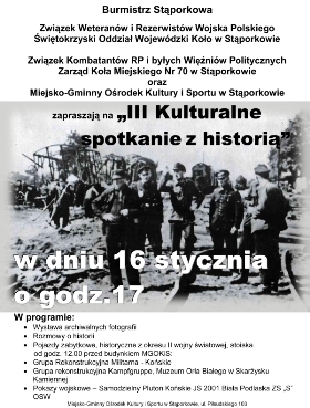 Kulturalne spotkanie z historią w Stąporkowie