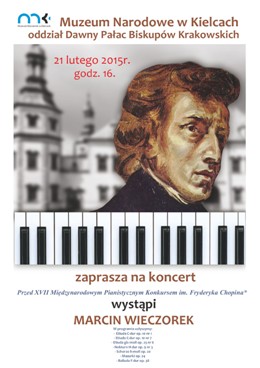 Koncert Marcina Wieczorka w Pałacu Biskupów Krakowskich