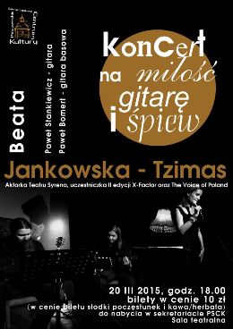 Recital „Na miłość, gitarę i śpiew” w Pińczowie