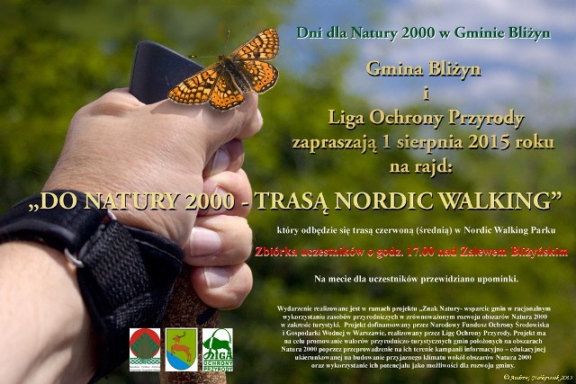 Rajd &#8220;Do Natury 2000 &#8211; trasą Nordic Walking&#8221;