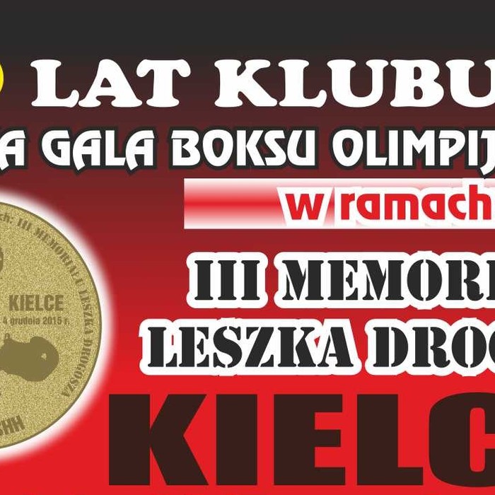 III Memoriał Leszka Drogosza już w piątek