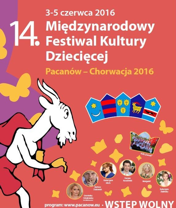 14. Festiwal Kultury Dziecięcej Pacanów &#8211; Chorwacja 2016