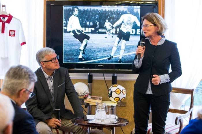 Spotkanie z legendą polskiej piłki nożnej w Brukseli