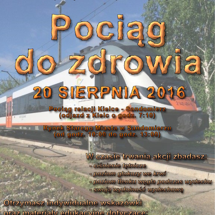 Już jutro &#8211; pociąg do zdrowia