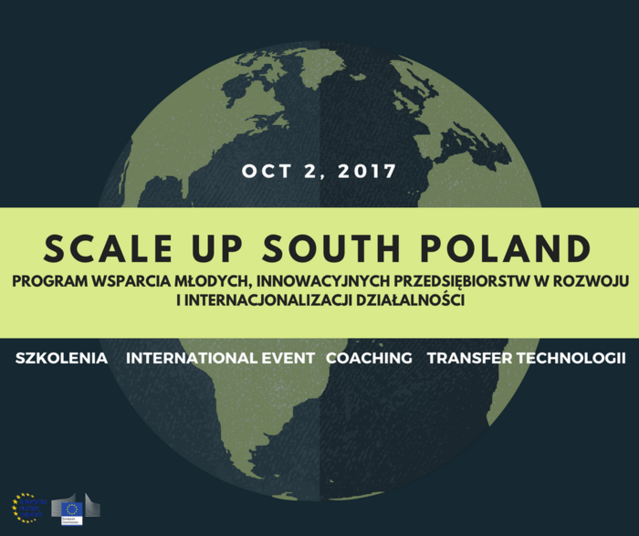 SCALE UP SOUTH POLAND – program wsparcia dla młodych, innowacyjnych firm