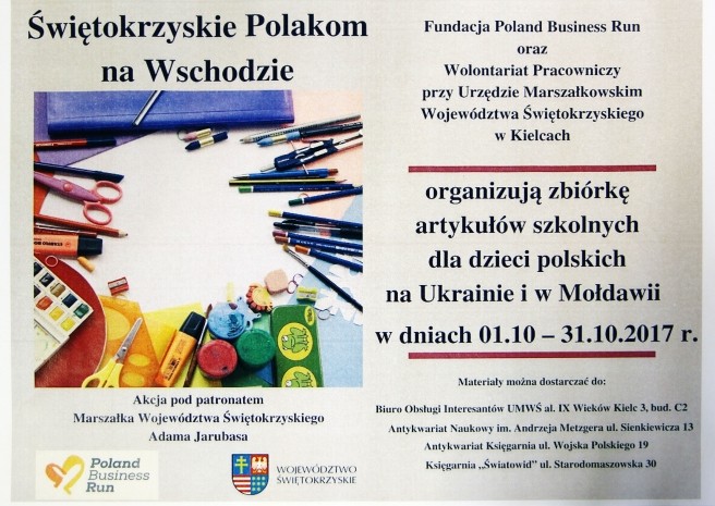 „Świętokrzyskie Polakom na Wschodzie”