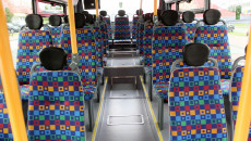 Wnętrze nowego autobusu