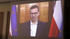 Na rzutniku premier Morawiecki