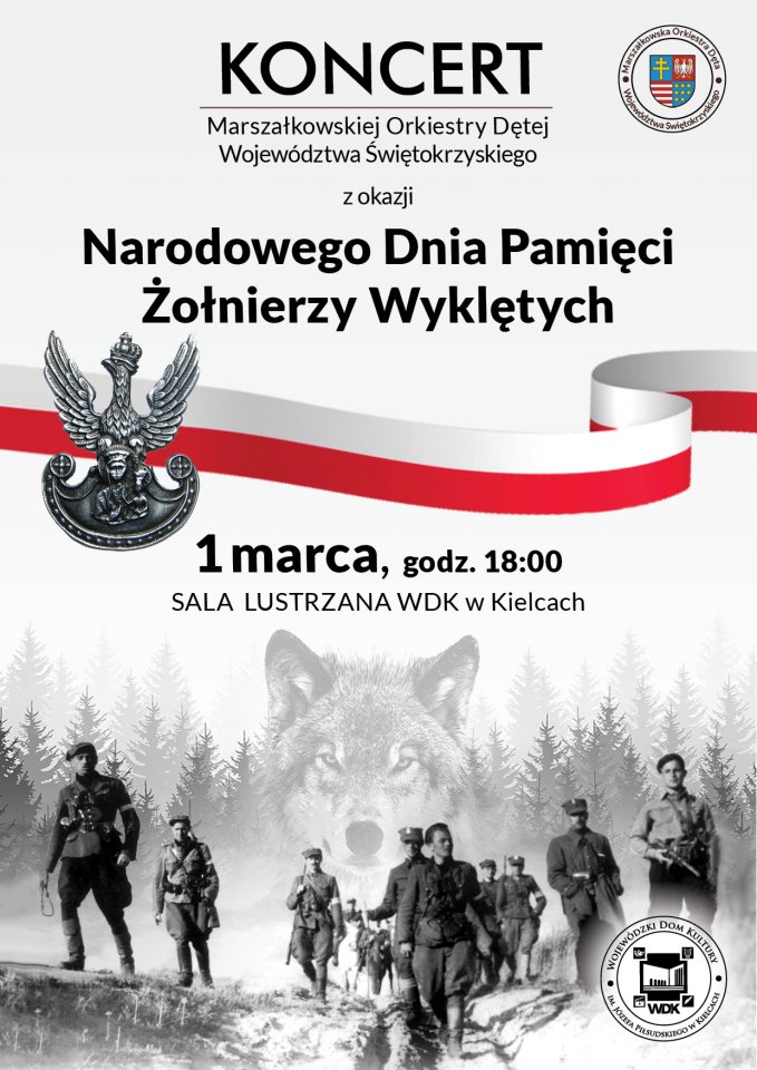 Koncert Marszałkowskiej Orkiestry Plakat