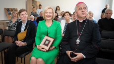 Marszałek Renata Janik, Biskup Jan Piotrowski, Prezydent Agata Wojda