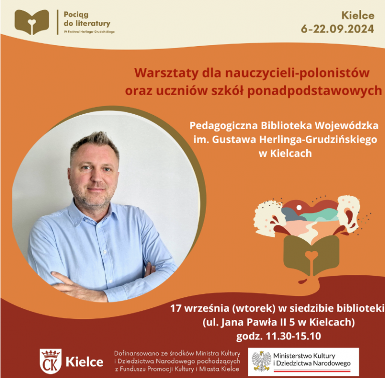 Plakat Pociąg Do Literatury