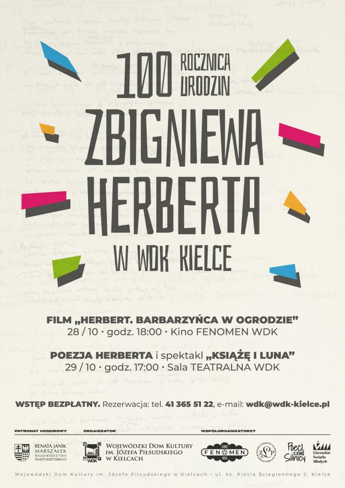 100 Herberta Pazdziernik Media Plakat A3