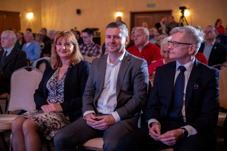 Anita Koniusz, Marcin Piętak Podczas Konferencji