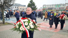 Marek Bogusławski podczas uroczystości 11 listopada