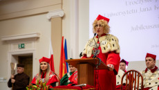 Przemawia rektor UJK w Kielcach prof. dr hab. Beata Wojciechowska