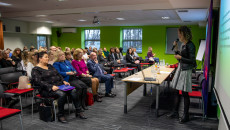 wicemarszałek Marek Bogusławski, dyrektor Bogumiła Niziołek, dyrektor Renata Bilska